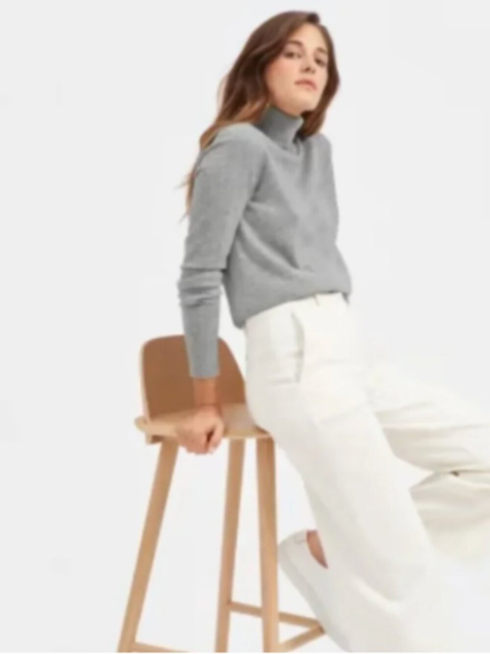 EVERLANE The Cashmere Turtleneck